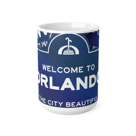 Orlando "Welcome to Orlando" Ceramic Coffee Mug – City Beautiful Souvenir (11oz & 15oz)