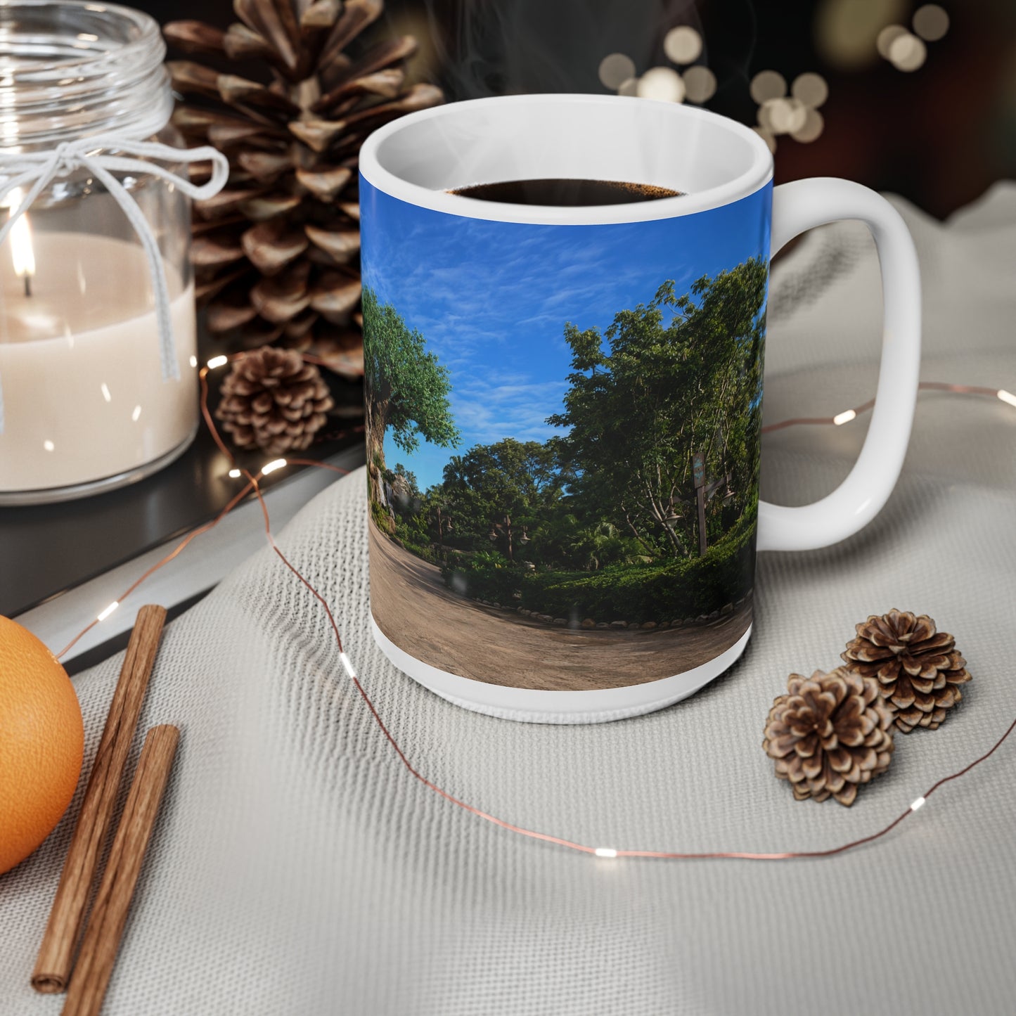 Tree of Life Scenic Ceramic Coffee Mug — 11oz & 15oz