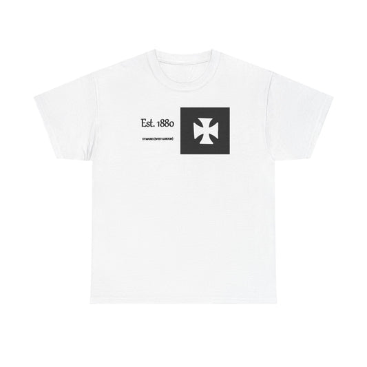 ST Mark's West Gorton (Manchester City) Est. 1880 Cross Logo T-Shirt
