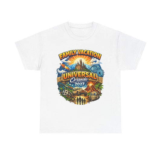 Universal Orlando 2027 Family Vacation T-Shirt