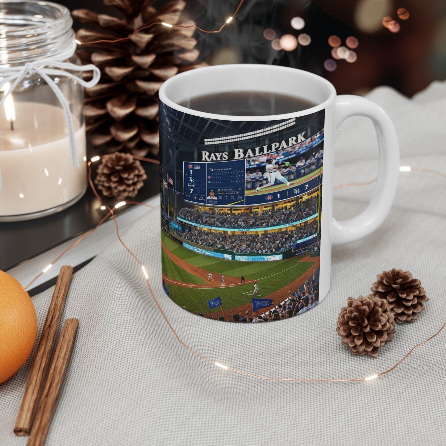 Tampa Bay Baseball Stadium Mug – Panoramic Field View Ceramic Coffee Cup (11oz & 15oz)