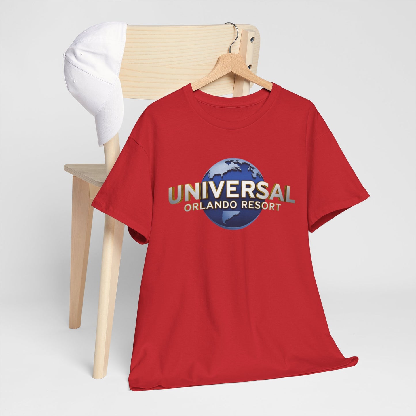 Universal Orlando Resort T‑Shirt — Retro Globe Logo Souvenir Tee