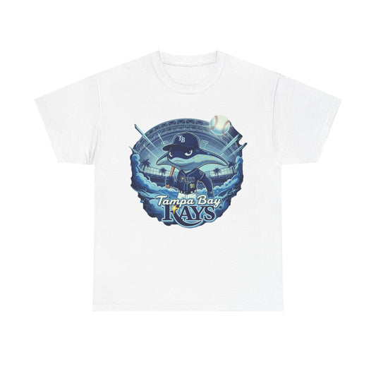 Tampa Bay Rays Mascot Graphic Tee – Retro Baseball Logo Shirt