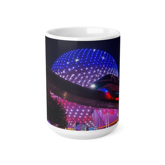 Epcot & Monorail Lights Ceramic Mug – 11oz/15oz