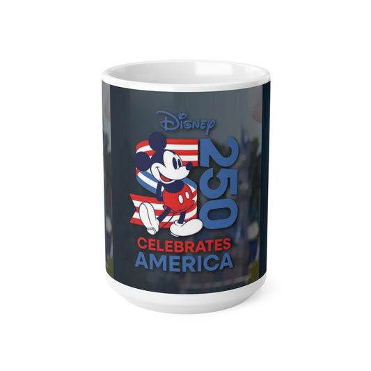 Mickey Mouse 250 Celebrates America Ceramic Mug — 11oz & 15oz