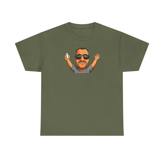 Graphic Tee — “Life Is Too Short” Funny Retro Portrait T-Shirt