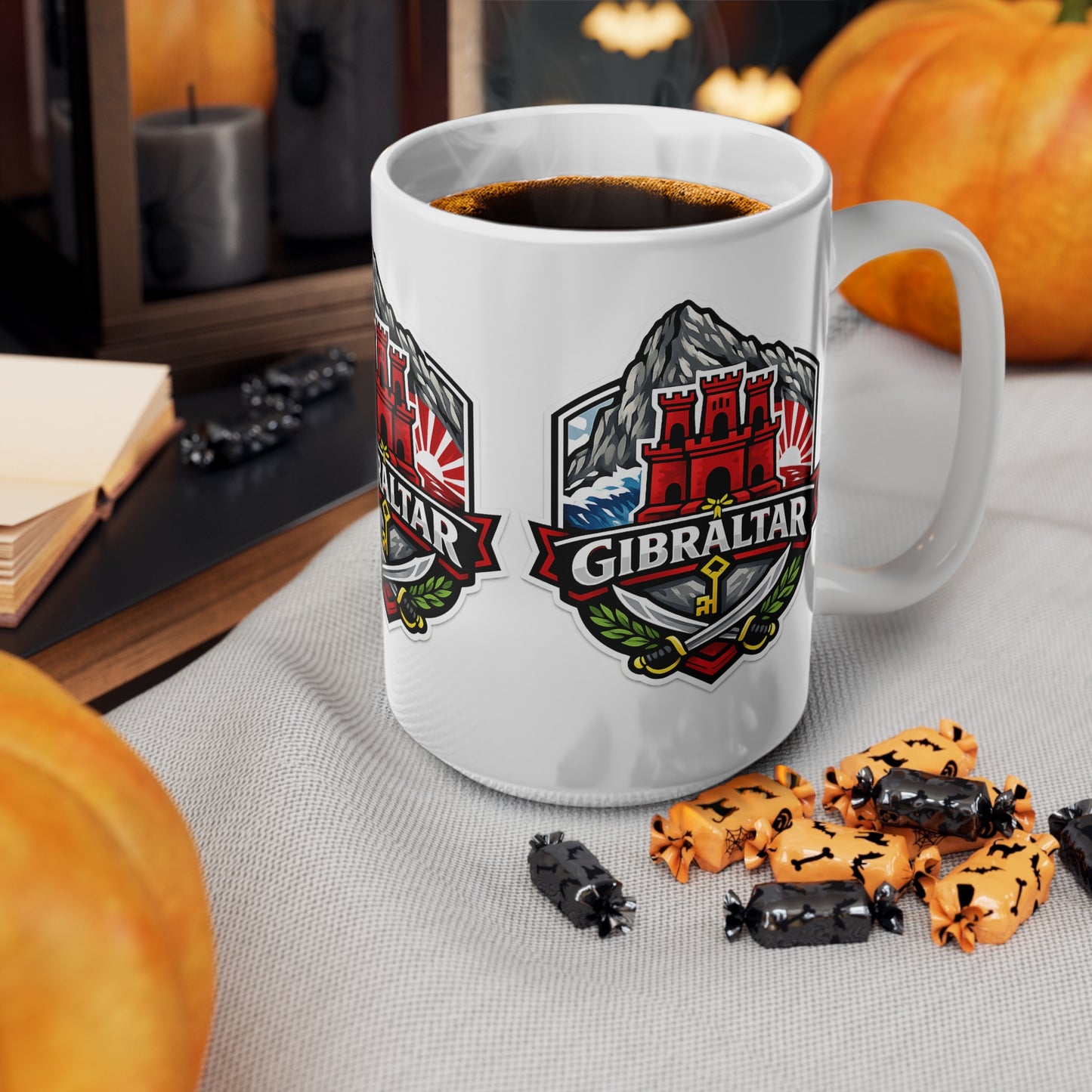Gibraltar Ceramic Coffee Cups, 11oz, 15oz