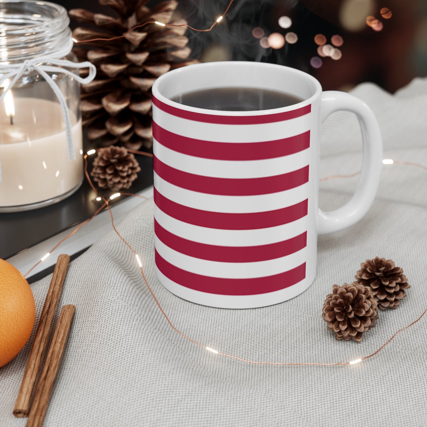 Betsy Ross 13-Star Flag Ceramic Coffee Mug — 11oz & 15oz