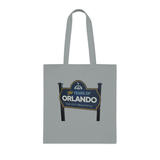 Orlando 150 Years Tote Bag — 'The City Beautiful' Cotton Market Tote