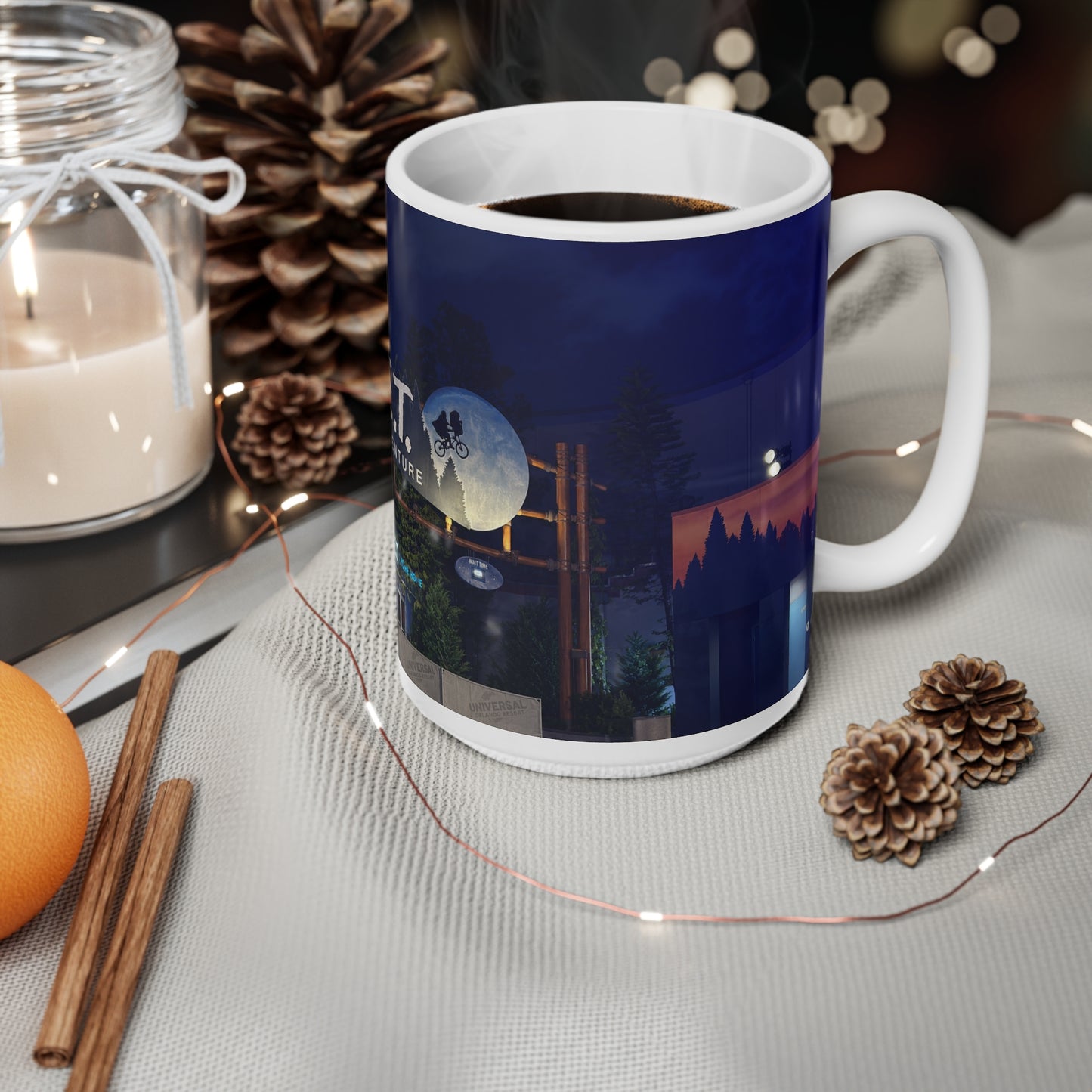 ET Adventure Ceramic Coffee Cups, 11oz, 15oz