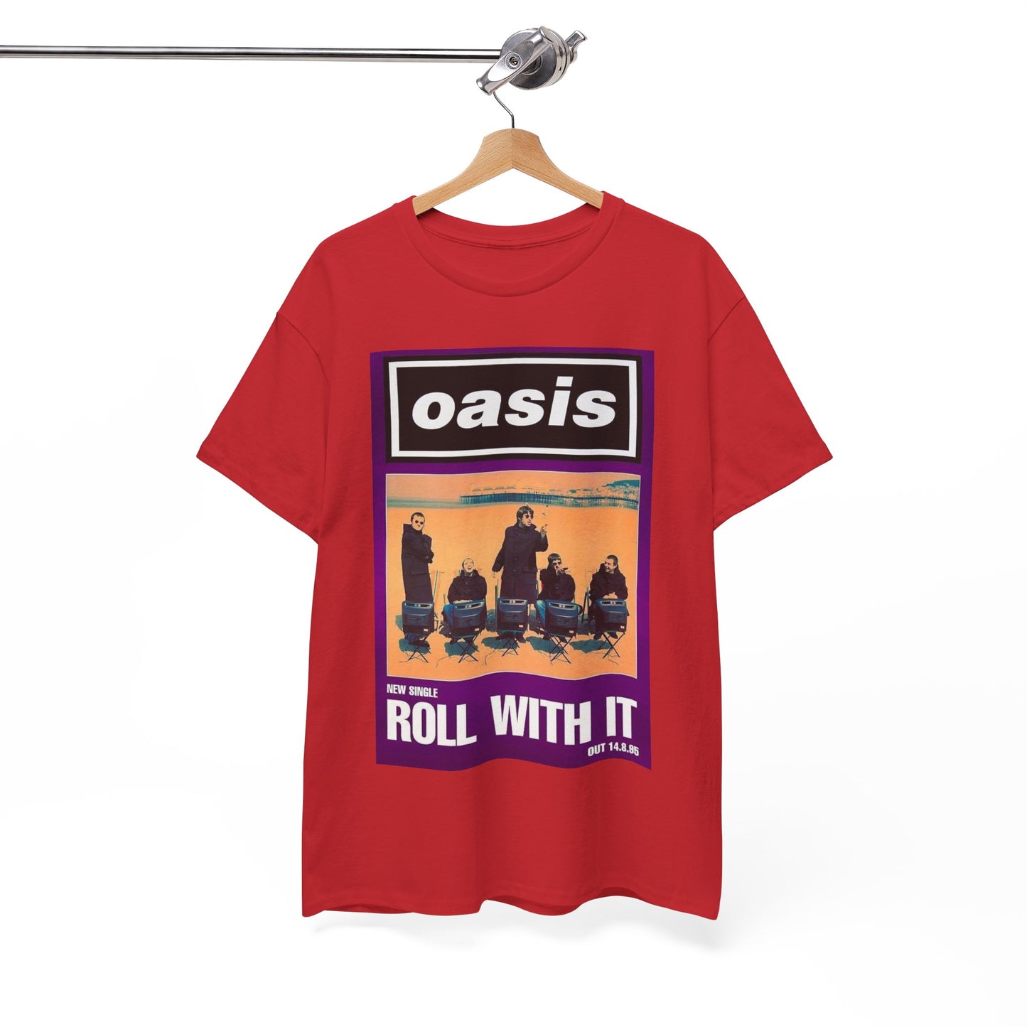 Oasis "Roll With It" Band Tee