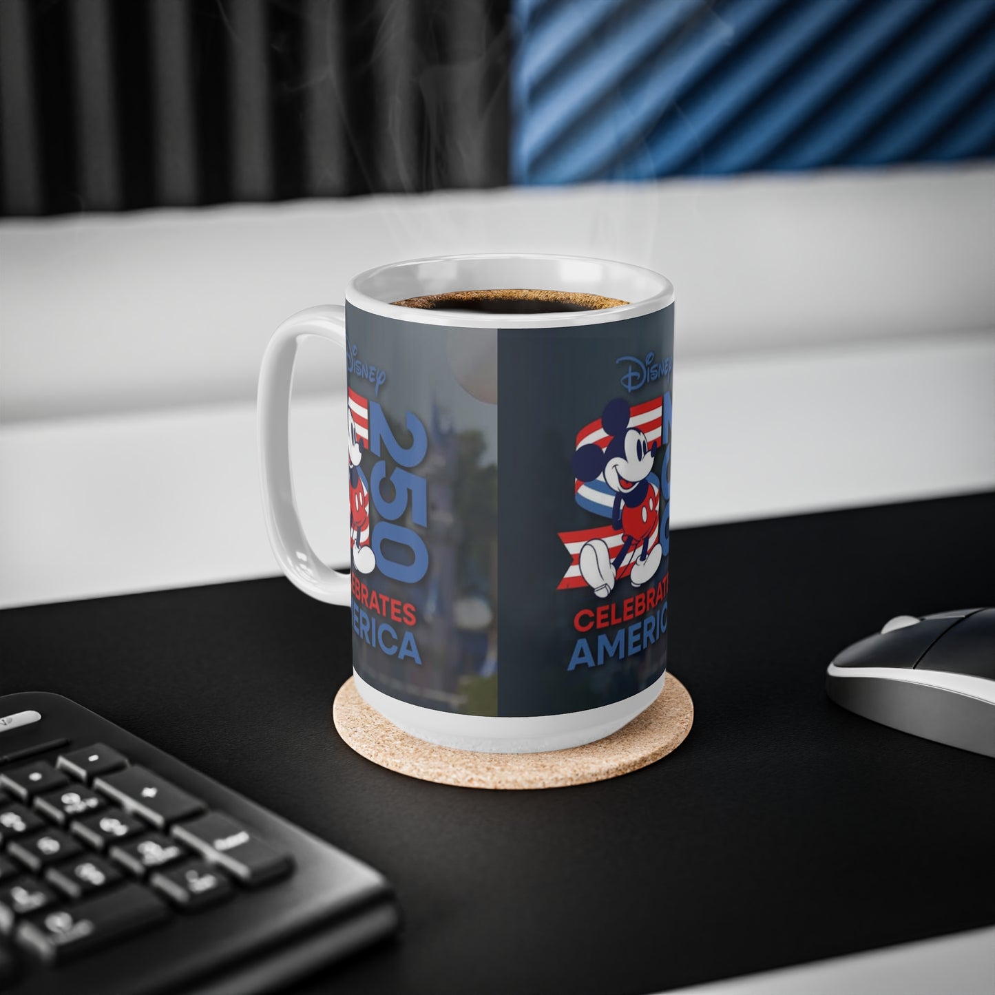 Mickey Mouse 250 Celebrates America Ceramic Mug — 11oz & 15oz