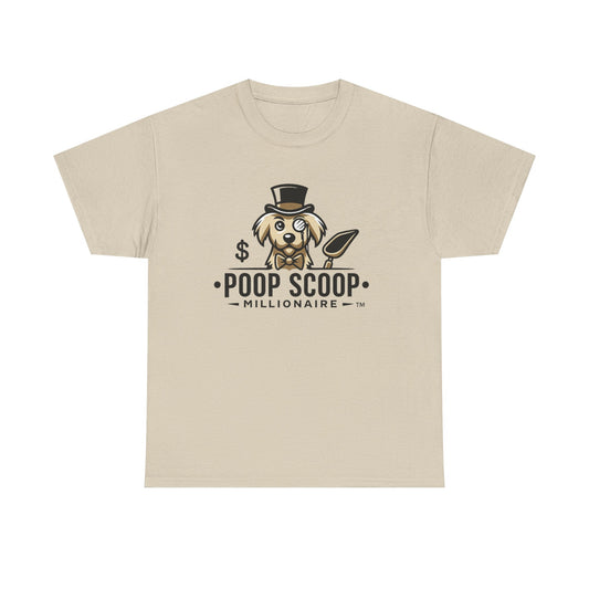 Poop Scoop Millionaire T-Shirt — Funny Dog Poop Scooping Tee
