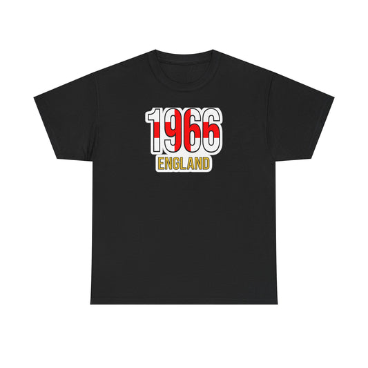 1966 England T‑Shirt – Retro World Cup Winners Football Tee