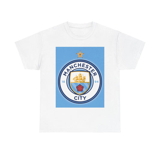 Manchester City Logo T-Shirt – Football Fan Tee