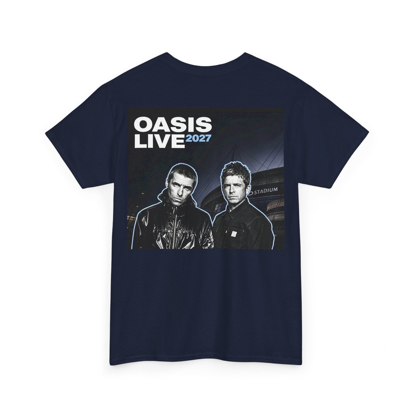 Oasis Live 2027 Band Tee — Retro Rock Concert T-Shirt
