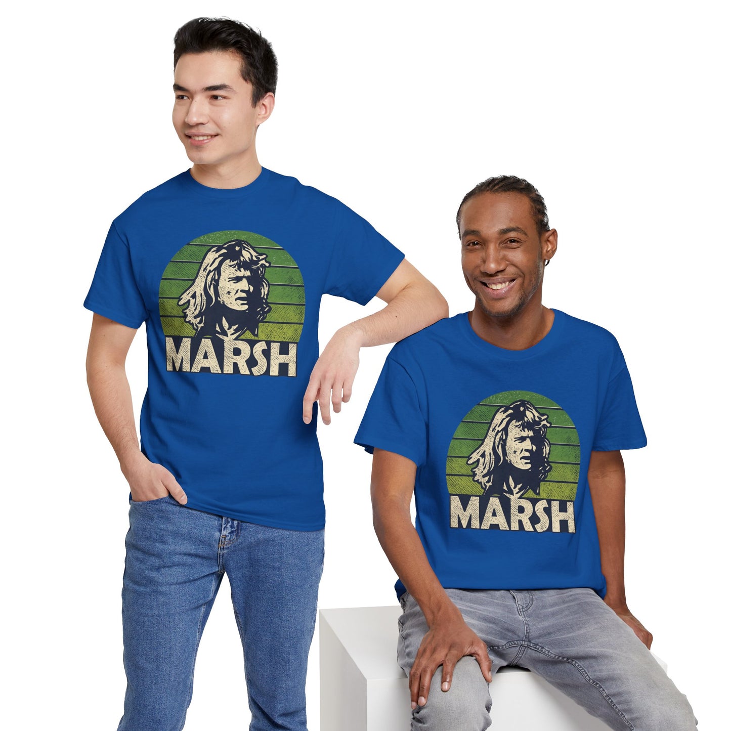 Rodney Marsh Retro Portrait Tee — Graphic T-Shirt