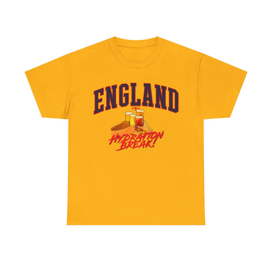 England Hydration Break T‑Shirt — "I'm Having an Hydration Break" Sports Tee