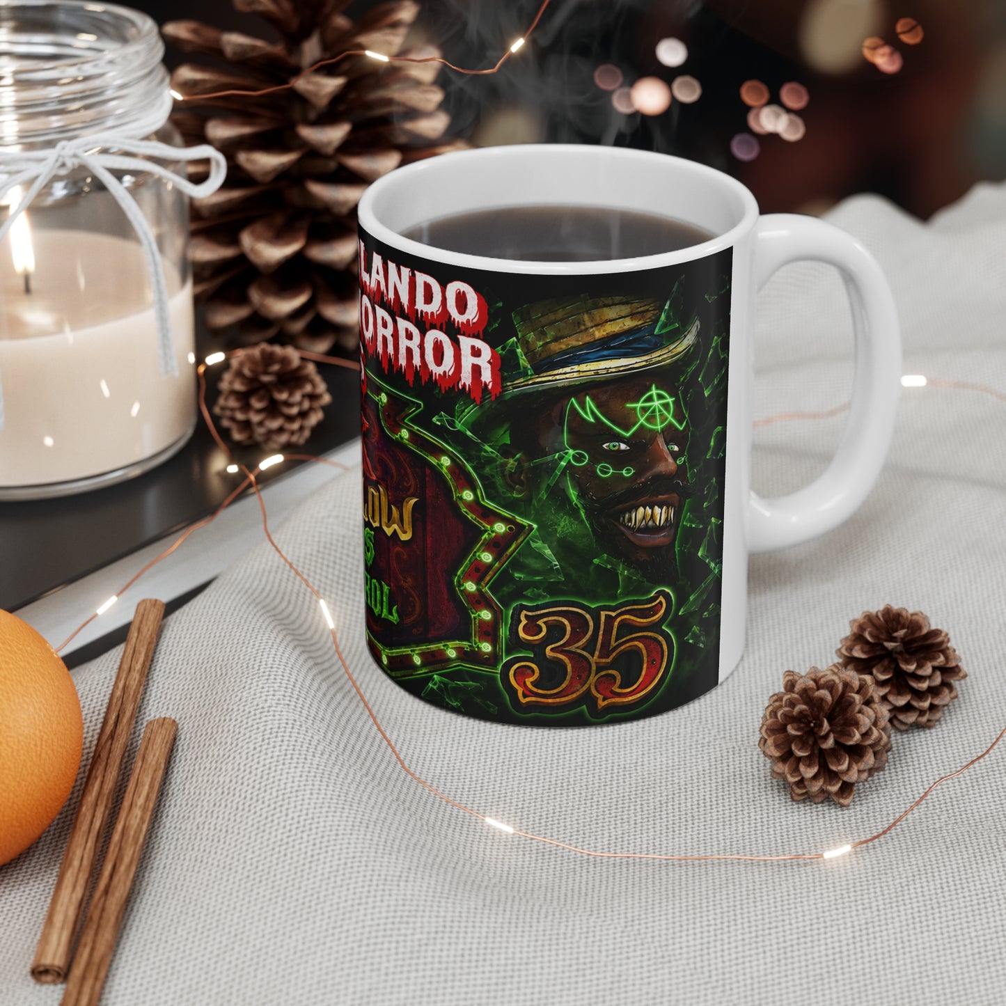 Universal Orlando Halloween Horror Nights Jack Oddfellow Chaos Control Mug