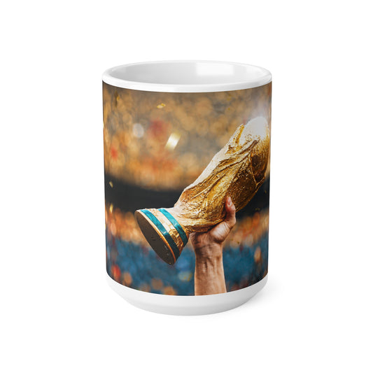 World Cup Trophy Coffee Mug — Victory Celebration Ceramic Mug (11oz & 15oz)