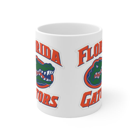 Florida Gators Ceramic Mug — College Team Logo Coffee Cup (11oz & 15oz)