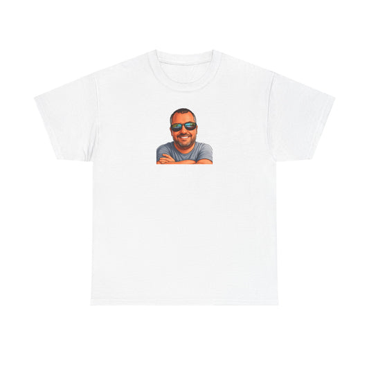 Graphic Tee — "E.T. Phoned Home" Smiling Guy Retro Design