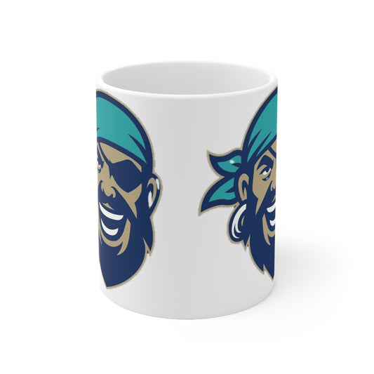 Orlando Pirates Logo Coffee Mug - 11oz & 15oz Ceramic Mug with Bold Buccaneer Design