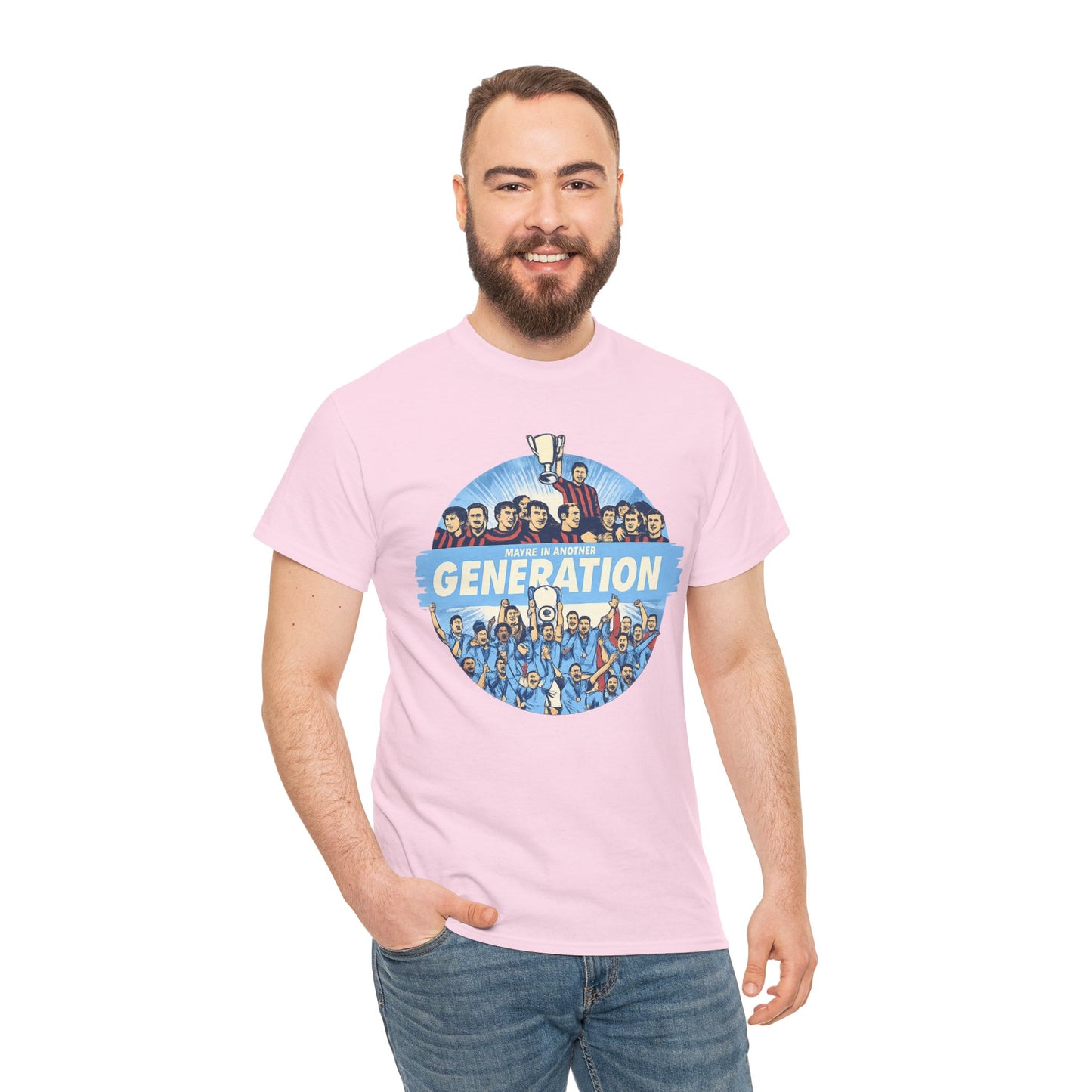 Manchester City Maybe in Another Generation Champions T‑Shirt — Retro Team Fan Tee