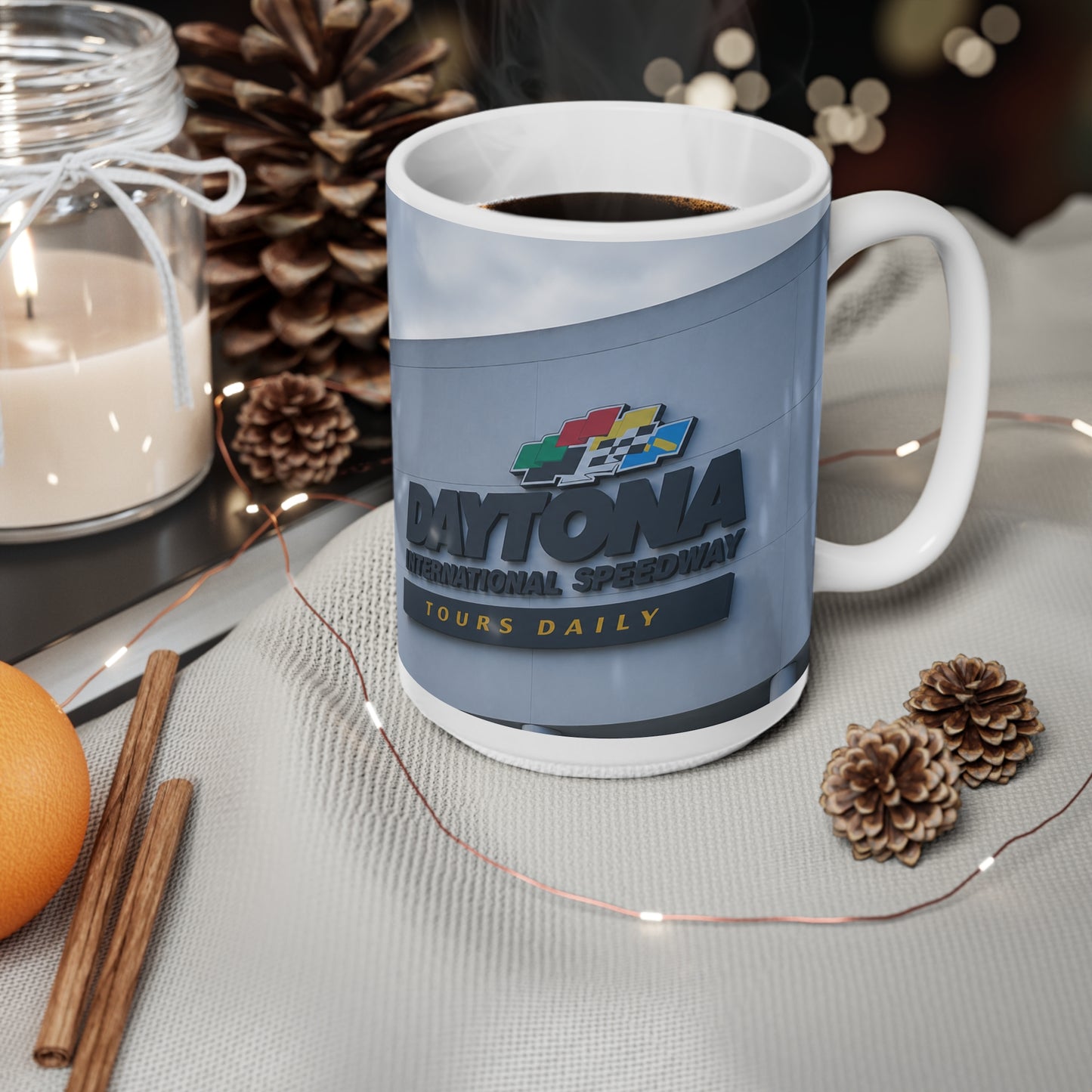 Daytona International Speedway Coffee Mug — Ceramic 11oz & 15oz