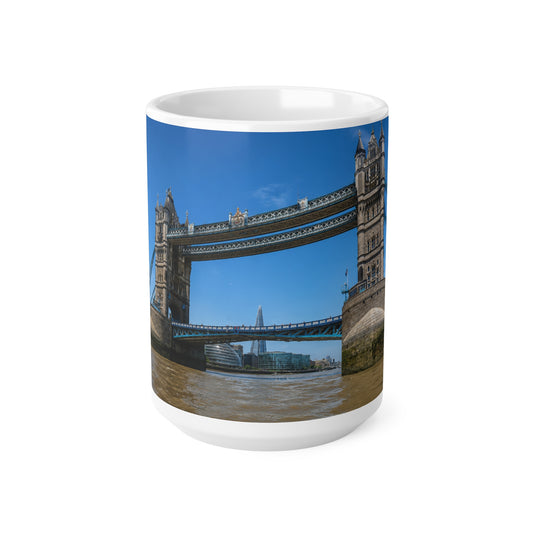London Tower Bridge Photo Ceramic Coffee Mug — 11oz & 15oz