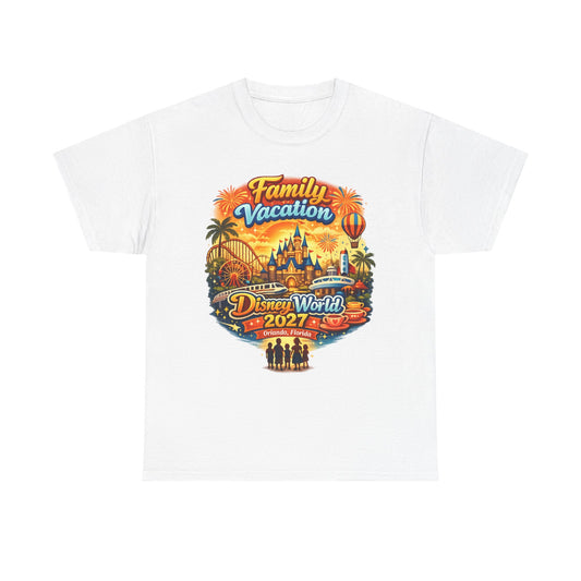 Family Vacation 2027 Tee — Theme Park Souvenir Shirt