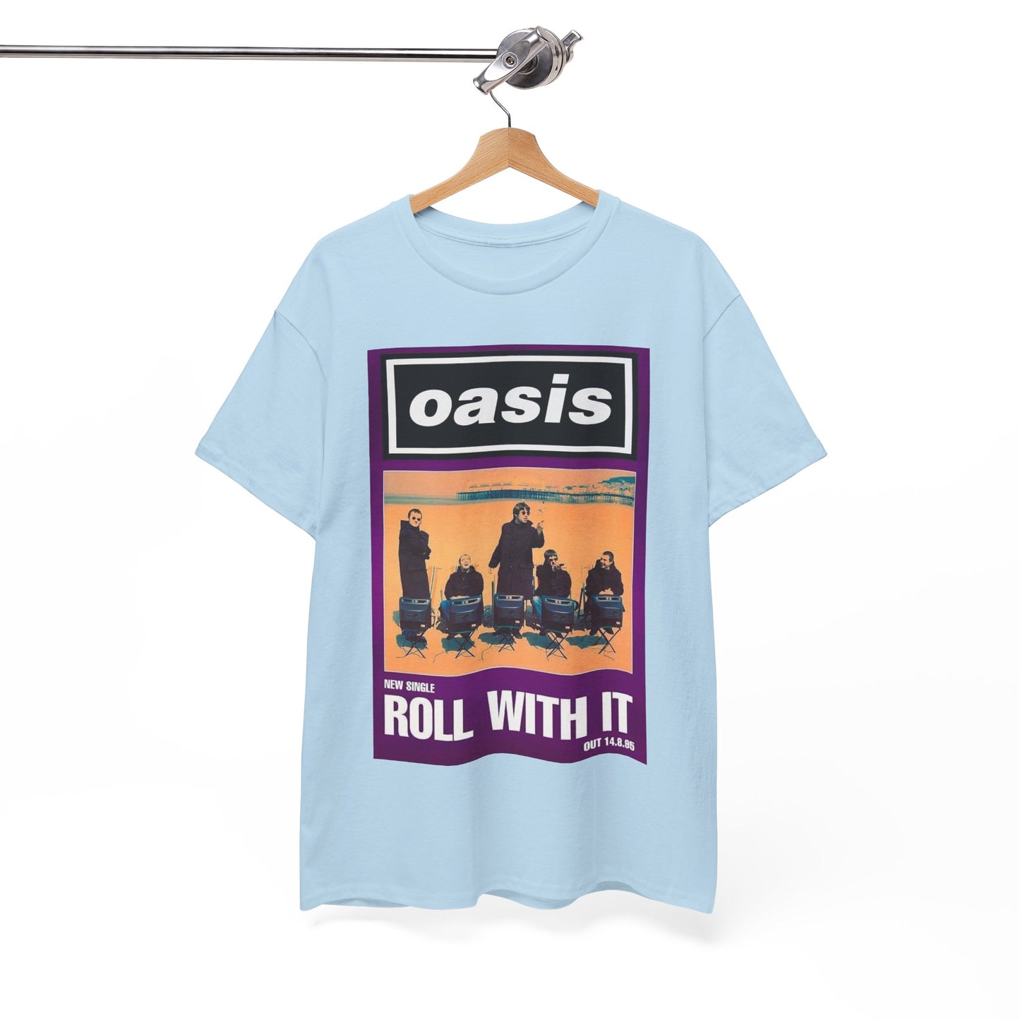Oasis "Roll With It" Band Tee