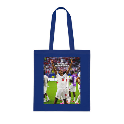 Jude Bellingham England Celebration Cotton Tote — "You're My Wonderwall" Stadium Photo Bag