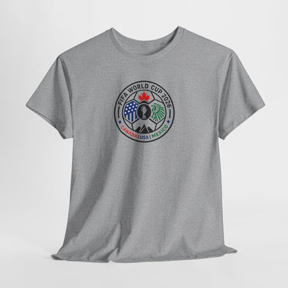 World Cup 2026 Soccer Tee — Canada USA Mexico Crest