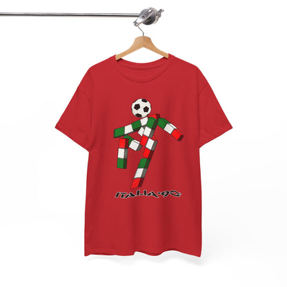 Italia '90 Soccer T‑Shirt — Retro Italian Football World Cup Tee