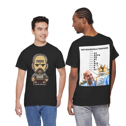 Pep Guardiola Trophies Graphic Tee