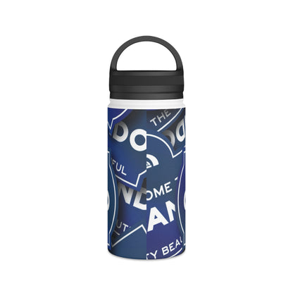 Orlando Stainless Steel Water Bottle — "Welcome to Orlando" Travel Bottle with Handle Lid