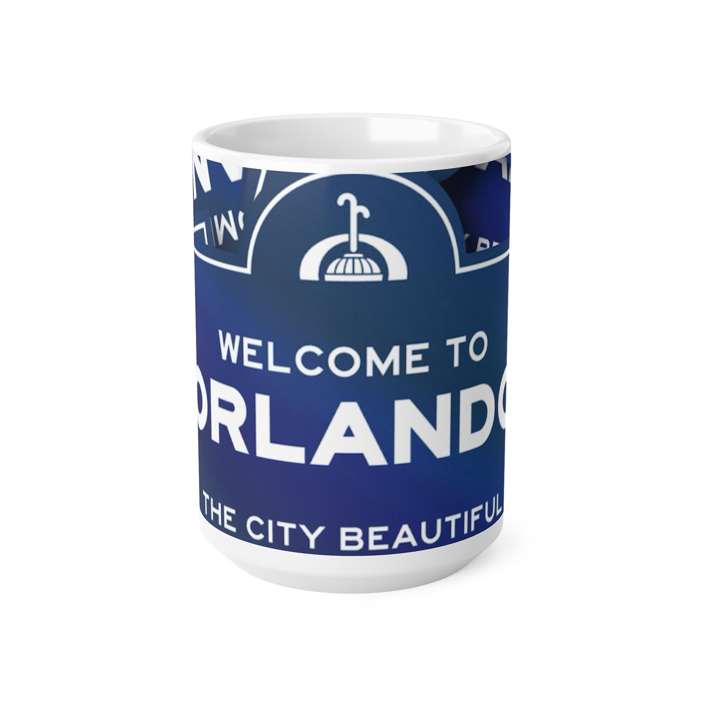 Orlando "Welcome to Orlando" Ceramic Coffee Mug – City Beautiful Souvenir (11oz & 15oz)