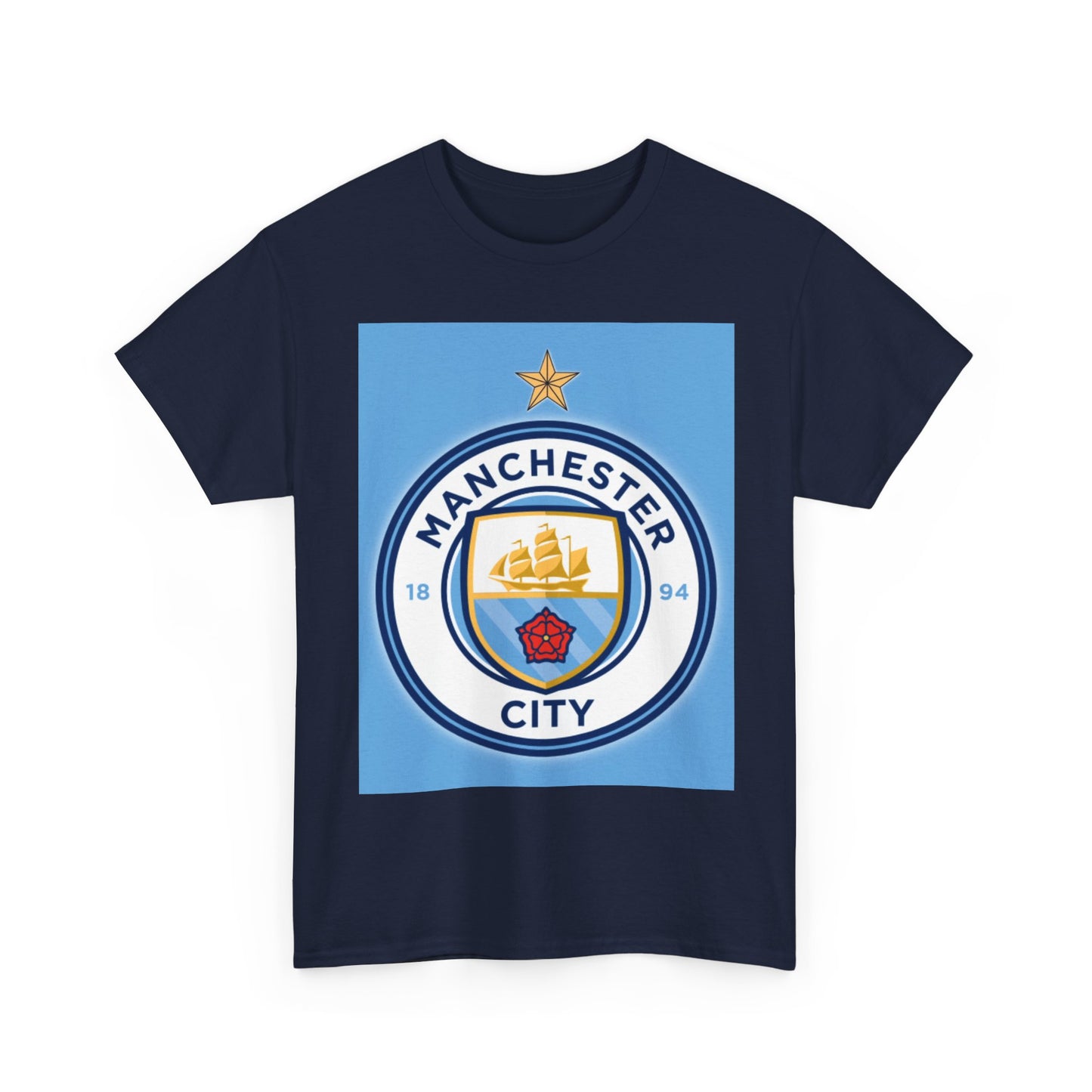 Manchester City Logo T-Shirt – Football Fan Tee