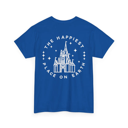 Castle Graphic Tee — "The Happiest Place on Earth" Theme Park T‑Shirt