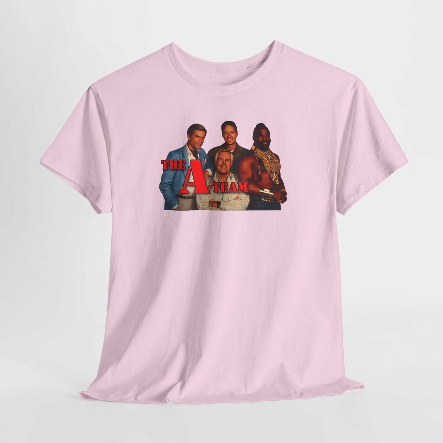 A-Team Graphic Tee — Retro TV Series Logo & Character Poster T-Shirt