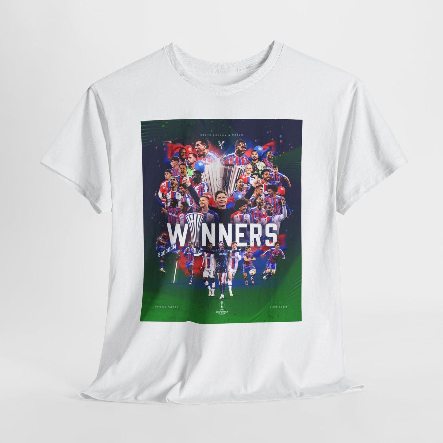 Crystal Palace UEFA Conference Winners Collage T‑Shirt