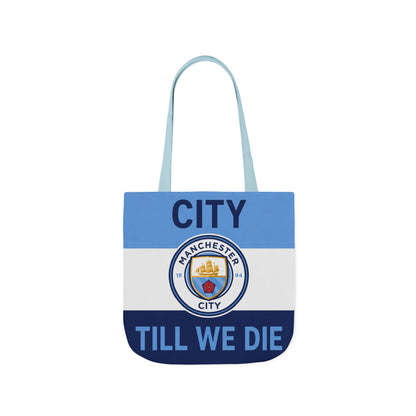 City Till We Die Unofficial Canvas Tote Bag — Manchester Football Fan Bag