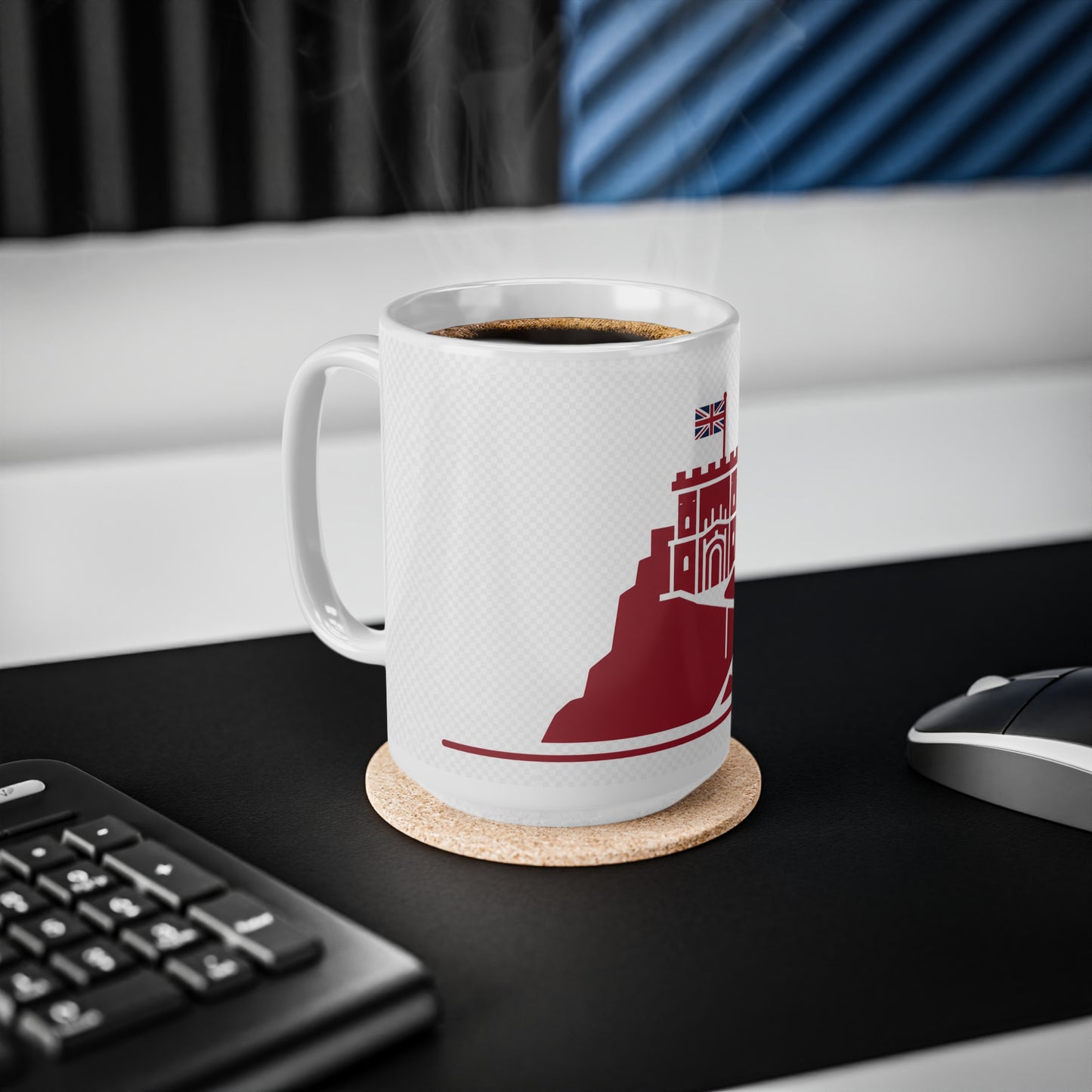 Gibraltar Ceramic Coffee Cups, 11oz, 15oz