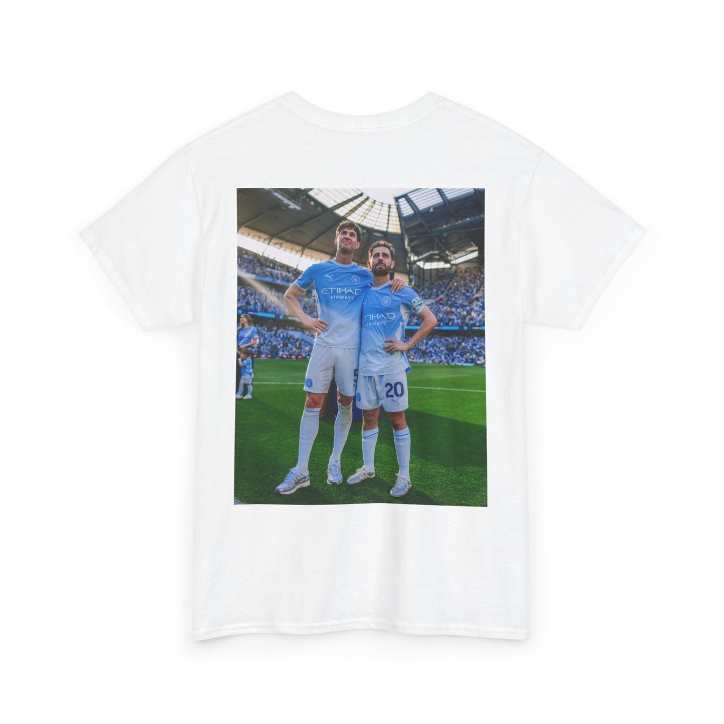 Bernardo Silva & John Stones Manchester City Legends T-Shirt