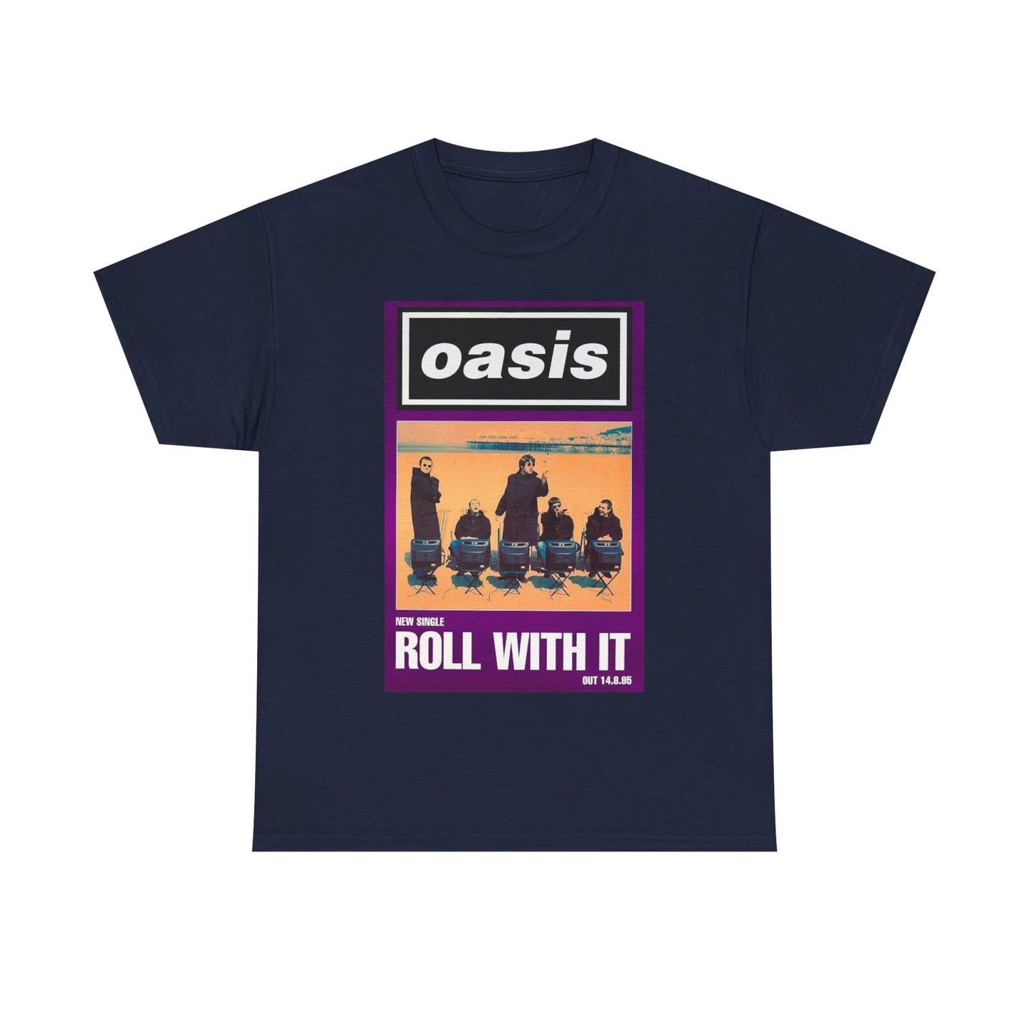 Oasis "Roll With It" Band Tee