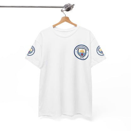 Manchester City Crest T-Shirt — Football Club Logo Tee