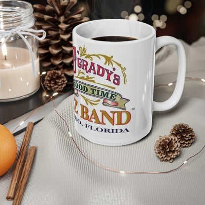 Rosie O'Grady's Jazz Band Ceramic Coffee Mug — Orlando Vintage Band Logo (11oz/15oz)