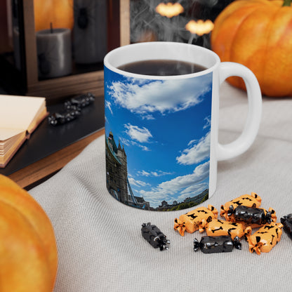 London Tower Bridge Ceramic Mug — Scenic UK Travel Coffee Cup (11oz, 15oz)