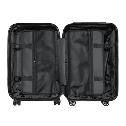 Mickey Mouse Pattern Carry-On Suitcase – Retro Disney Travel Luggage